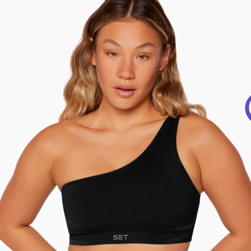 Set Active - One shoulder sports bra